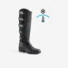 KERBL Adult Horse Riding Warm Long Rip-Tab Boots - Black -Outdoor Sporting Goods kd8252172e037de6a9811dcdbc328b3e2
