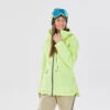 WEDZE WOMEN’S SKI JACKET FR100 – NEON YELLOW -Outdoor Sporting Goods kd839516a1e9ee88d157ba9f0583c72ef