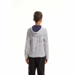 Craghoppers NosiLIfe Childrens/Kids Ryley Hoody (Blue Navy Stripe) -Outdoor Sporting Goods kd83bab1c9f1937940dc74b85f62e7fc9