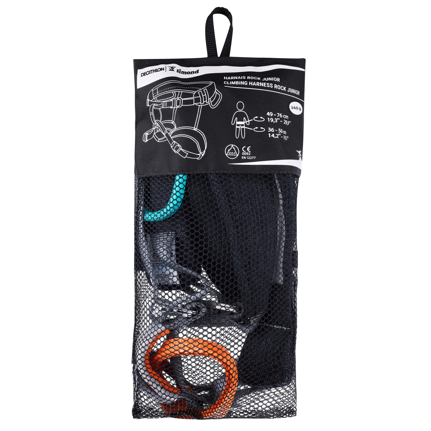 Simond KID'S CLIMBING HARNESS - ROCK JUNIOR BLACK JEANS 9 Simond KID'S CLIMBING HARNESS - ROCK JUNIOR BLACK JEANS - Image 7