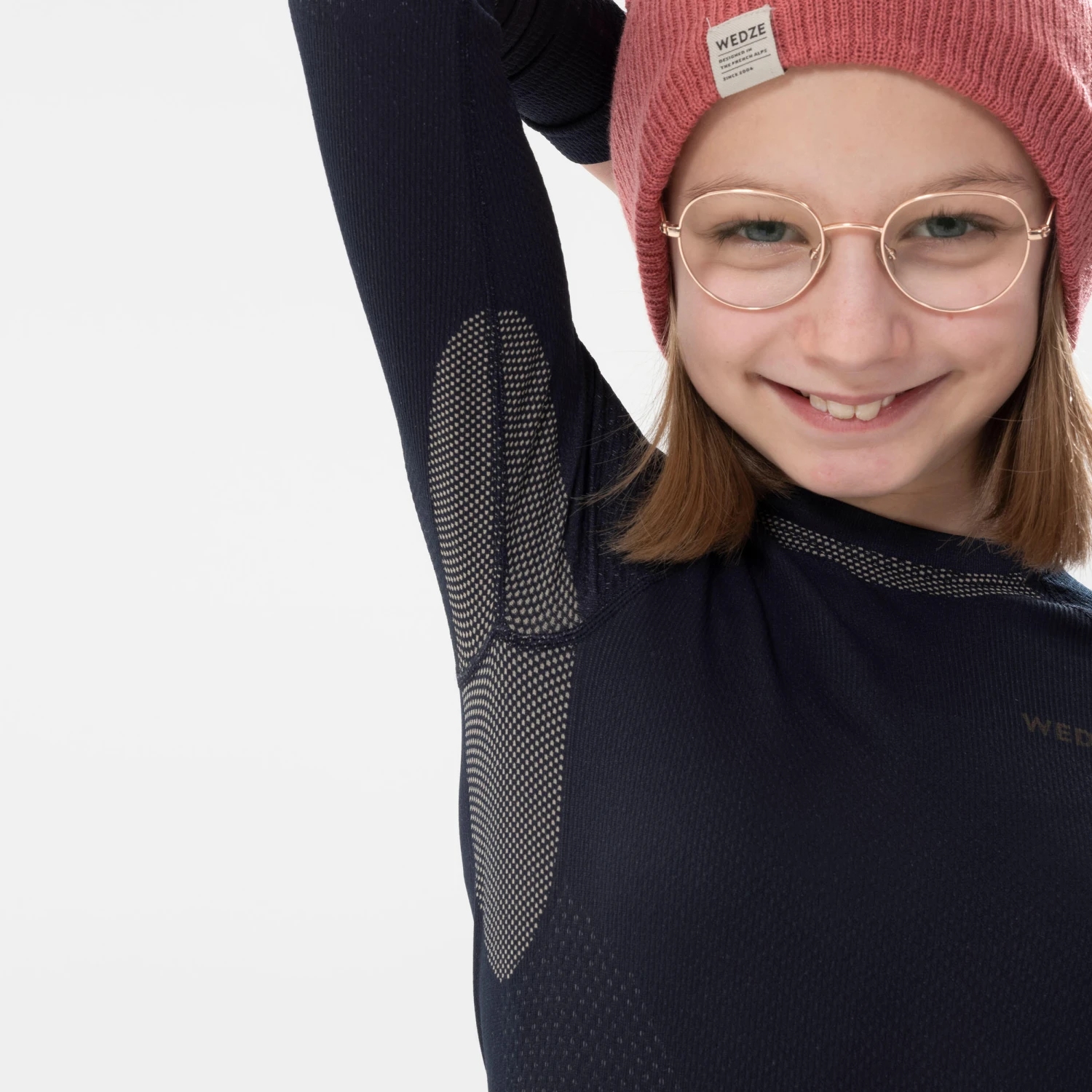 WEDZE KIDS' SKI BASE LAYER TOP - BL 500 I-SOFT SEAMLESS 17 WEDZE KIDS' SKI BASE LAYER TOP - BL 500 I-SOFT SEAMLESS - Image 15