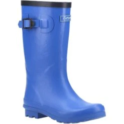 Cotswold Childrens/Kids Fairweather Wellington Boots (Blue)
