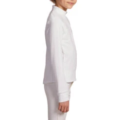 Kids' Horse Riding Long-Sleeved Warm Competition Polo 500 -Outdoor Sporting Goods kde497e6c8572fcc84377d84e10edde6f