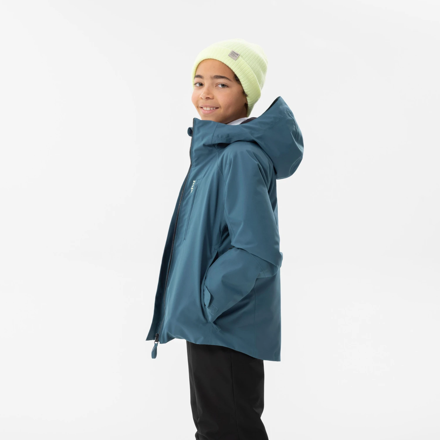 WEDZE Kids’ Warm And Waterproof Ski Jacket 550 5 WEDZE Kids’ Warm And Waterproof Ski Jacket 550 - Image 3