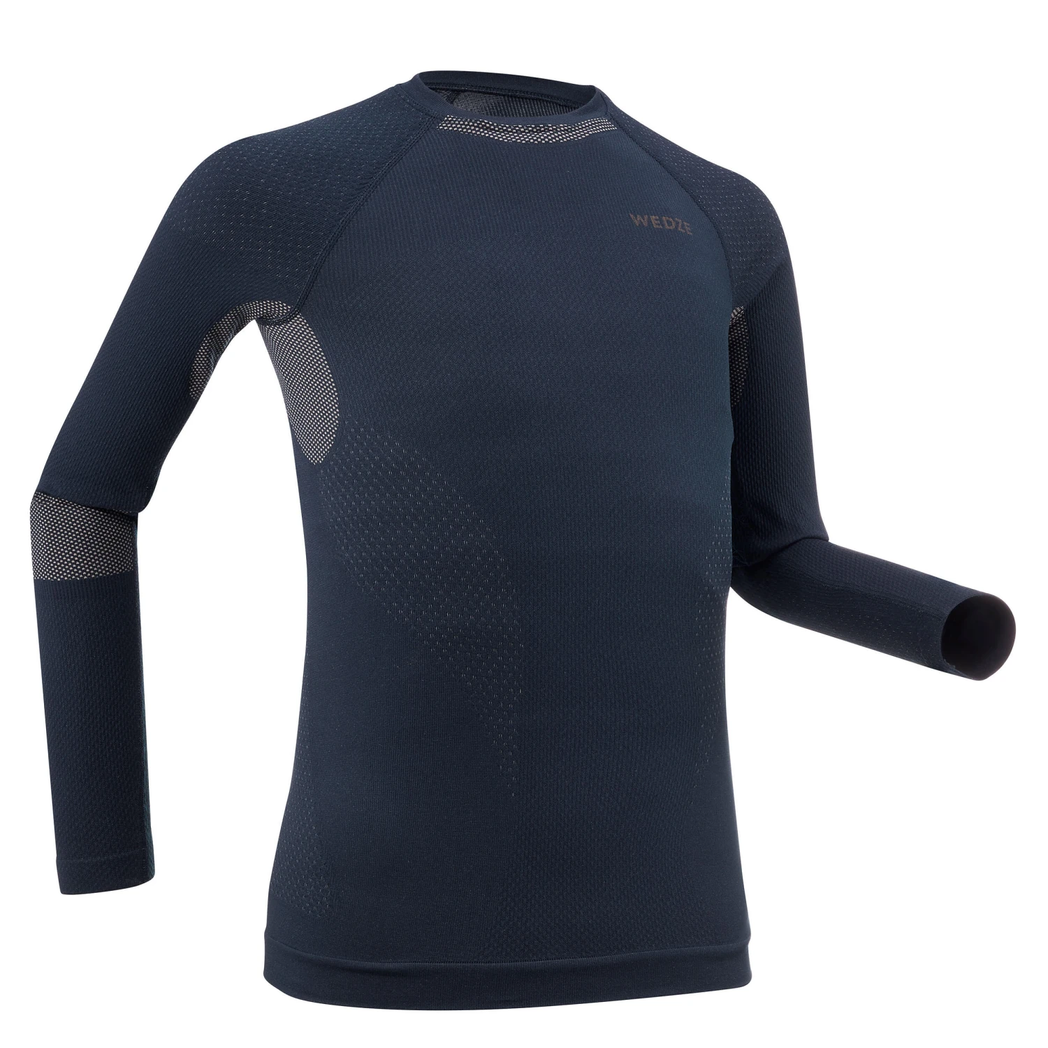 WEDZE KIDS' SKI BASE LAYER TOP - BL 500 I-SOFT SEAMLESS 3 WEDZE KIDS' SKI BASE LAYER TOP - BL 500 I-SOFT SEAMLESS