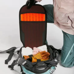 WEDZE SKI SNOWBOARD BACKPACK WITH BACK PROTECTOR - BP SKI FR500 DEFENSE M/S -Outdoor Sporting Goods ke46d491e44b362104ac38482953e7a7d