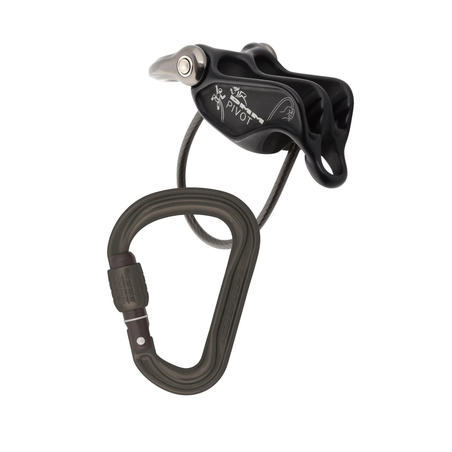 DMM Pivot Belay Device And Phantom HMS Set Lime 5 DMM Pivot Belay Device And Phantom HMS Set Lime - Image 3
