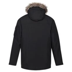 Regatta Mens Salinger II Faux Fur Insulated Parka (Black) -Outdoor Sporting Goods ke922f44739583e29a9935ea777a73f03