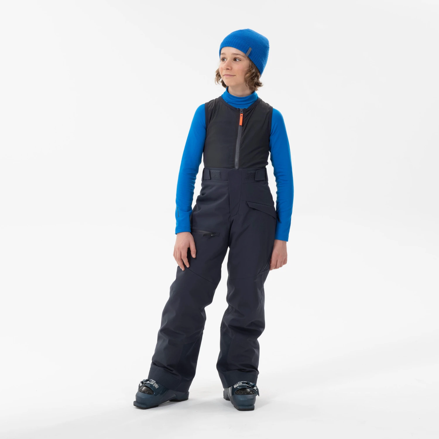 WEDZE KIDS’ SKI TROUSERS WITH BACK PROTECTOR - FR900 3 WEDZE KIDS’ SKI TROUSERS WITH BACK PROTECTOR - FR900
