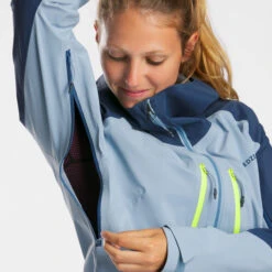 WEDZE Women’s Mountain Ski Touring Jacket -Outdoor Sporting Goods kf0029d54573524be967dd8d56adc3172