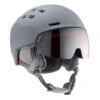 Ski Helmet With Visor Head Rachel - Grey -Outdoor Sporting Goods kf0bc5cf794078207e1752a1be0e2ba84