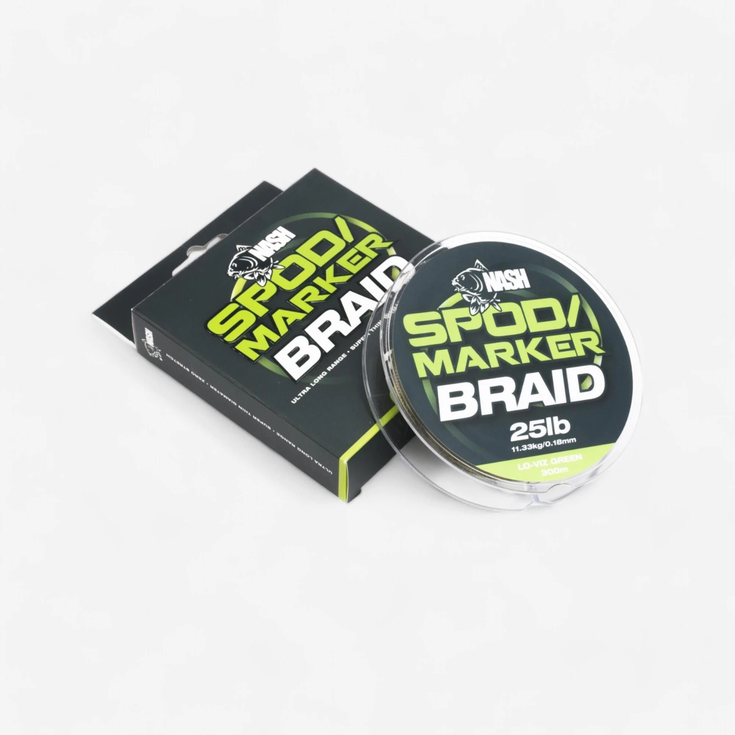 SPOD AND MARKER BRAID GREEN NASH 3 SPOD AND MARKER BRAID GREEN NASH