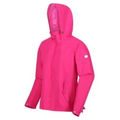 Regatta Womens/Ladies Laiyah Waterproof Jacket (Fusion Pink) 16 Regatta Womens/Ladies Laiyah Waterproof Jacket (Fusion Pink) -Outdoor Sporting Goods kf1247c4396665ba1ffd52e61afcf8cf3