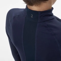 WEDZE Kids’ Ski Base Layer Top - BL 500 1/2 Zip -Outdoor Sporting Goods kf1e26b7b2a879552a459c0b1d5bdc4bd