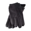 Mens Black Winter Fleece Lined Thermal Leather Gloves -Outdoor Sporting Goods kf2e92e02f28debf78a7e0880cb510577