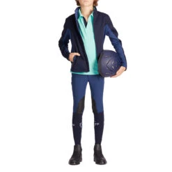 Kids' Horse Riding Short-Sleeved Mesh Polo Shirt 500 -Outdoor Sporting Goods kf447f4b8b2fef7bb360c504820008be4