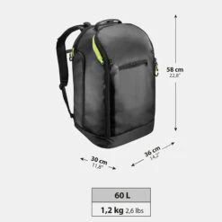 WEDZE SKI CLUB COMPETITION 60L BACKPACK - 980 31 WEDZE SKI CLUB COMPETITION 60L BACKPACK - 980 -Outdoor Sporting Goods kf4c3988d2d9c79814aee062649a30e35