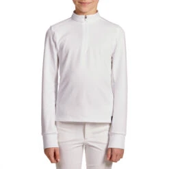 Kids' Horse Riding Long-Sleeved Warm Competition Polo 500 -Outdoor Sporting Goods kf55bdce7537bd613596b5f19625f7dd3