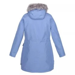 Regatta Womens/Ladies Sabinka Faux Fur Trim Parka (Slate Blue) -Outdoor Sporting Goods kf560a1849669a1b11ac6bdb7048757e1