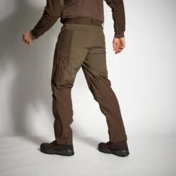 HUNTING WATERPROOF TROUSERS RENFORT 900 BROWN 16 HUNTING WATERPROOF TROUSERS RENFORT 900 BROWN -Outdoor Sporting Goods kf7cf39f1b719730f108eed66eb7f8217