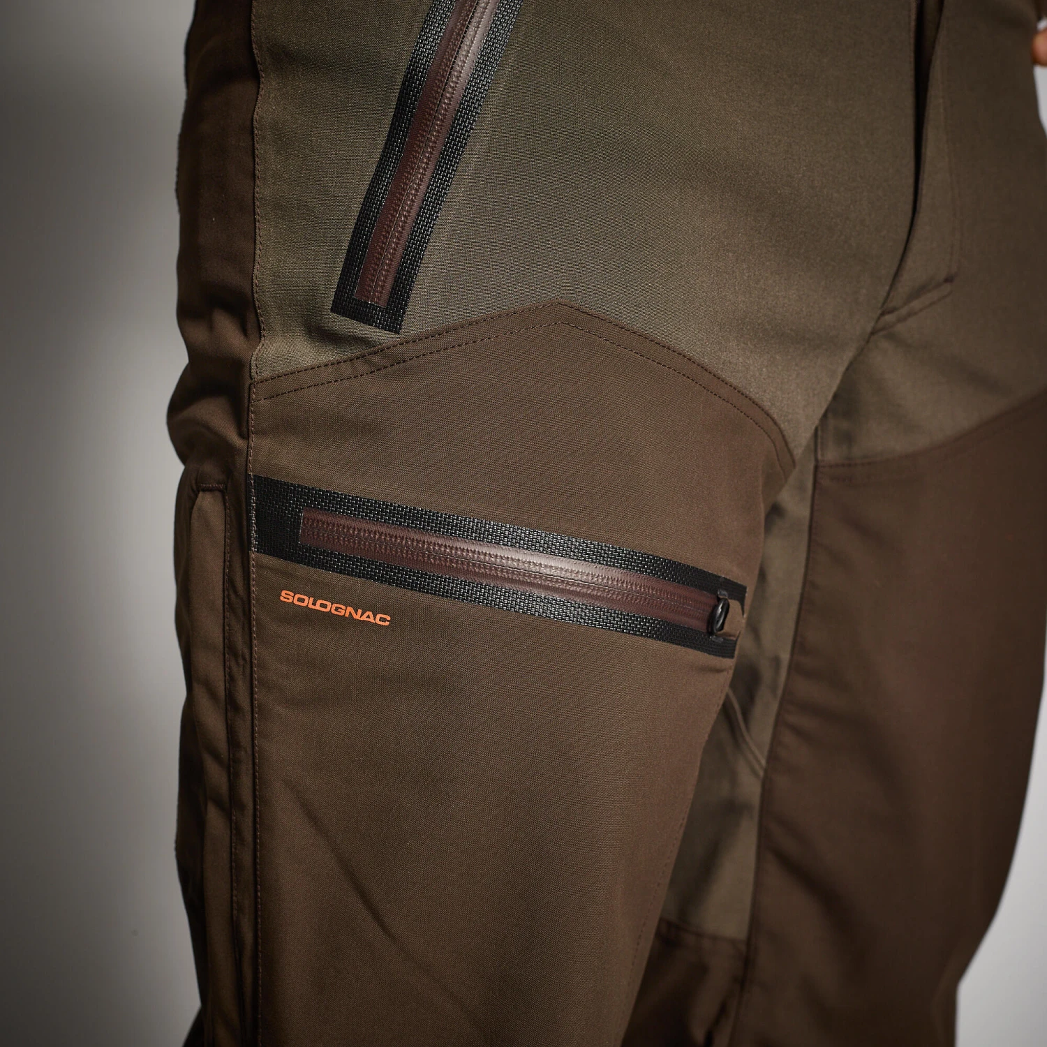 HUNTING WATERPROOF TROUSERS RENFORT 900 BROWN 13 HUNTING WATERPROOF TROUSERS RENFORT 900 BROWN - Image 11