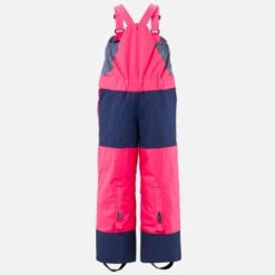 WEDZE KIDS’ WARM AND WATERPROOF SKI DUNGAREES - 500 PNF -Outdoor Sporting Goods kf836f32a1307a09d741090f3b73ac7fa