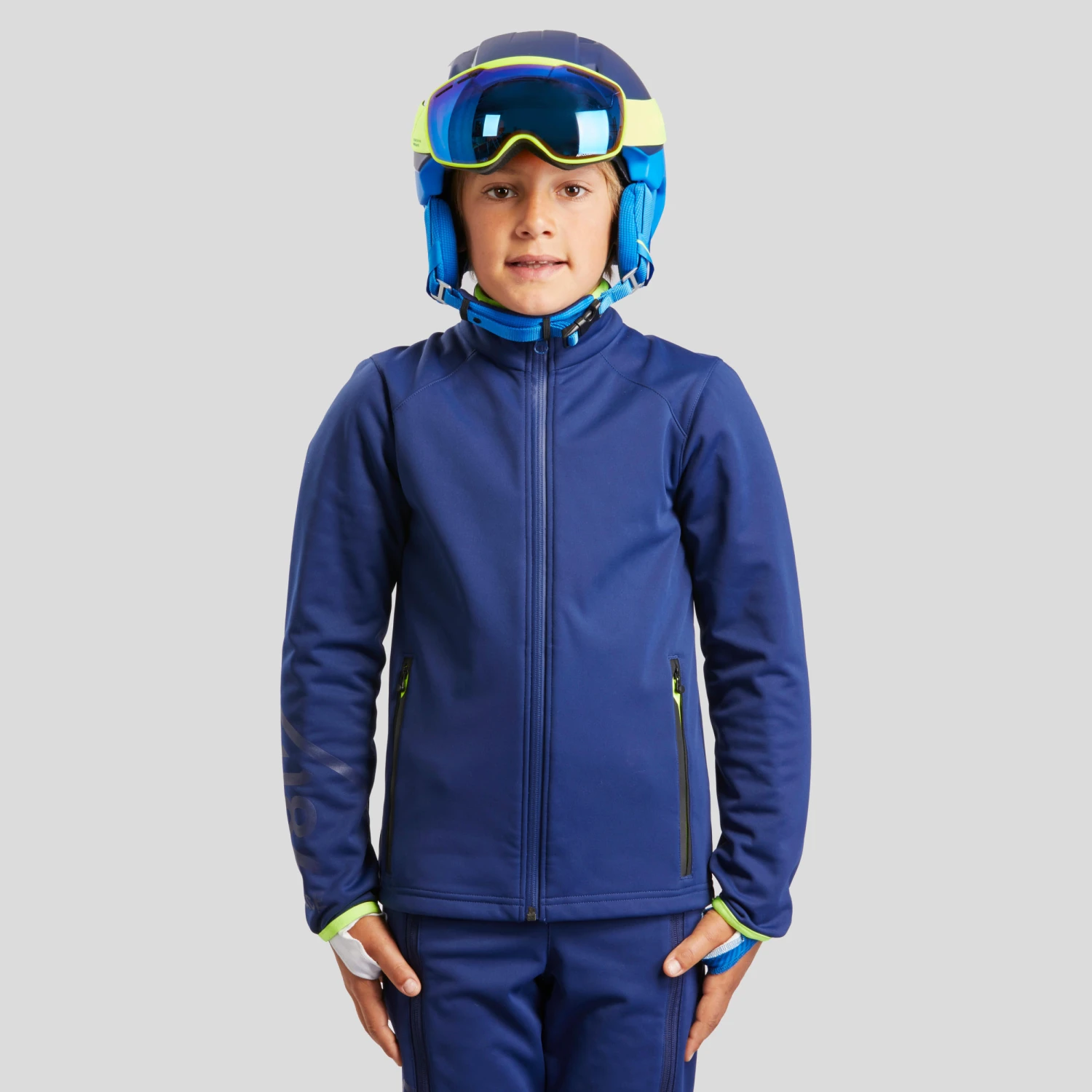 WEDZE CHILDREN'S COMPETITION SKI CLUB JACKET 980 9 WEDZE CHILDREN'S COMPETITION SKI CLUB JACKET 980 - Image 7