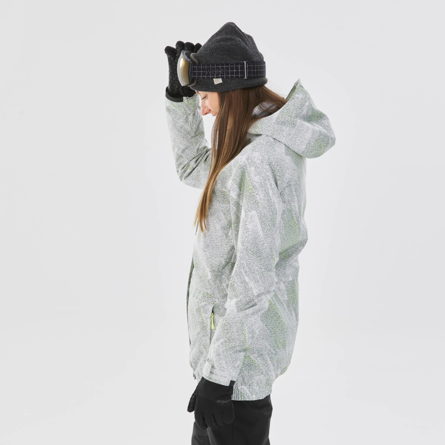 Women Snowboard And Ski Jacket SNB JKT 100 5 Women Snowboard And Ski Jacket SNB JKT 100 - Image 3
