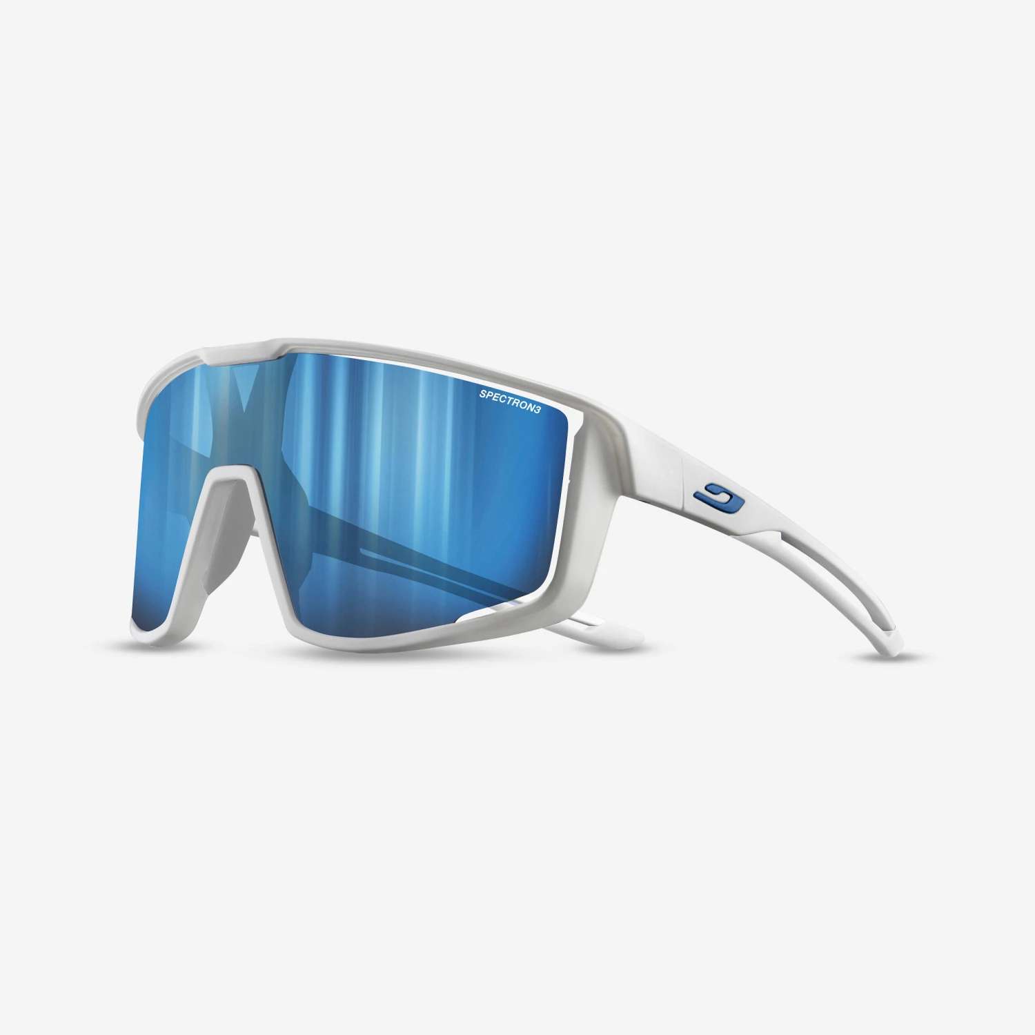 ADULT SKI GOGGLES - S3 JULBO FURIOUS - WHITE BLUE 3 ADULT SKI GOGGLES - S3 JULBO FURIOUS - WHITE BLUE