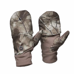 HUNTING FINGERLESS GLOVES TREEMETIC 500 - CAMOUFLAGE -Outdoor Sporting Goods kfc62dfe6eb7440bdebe59301a77556a6