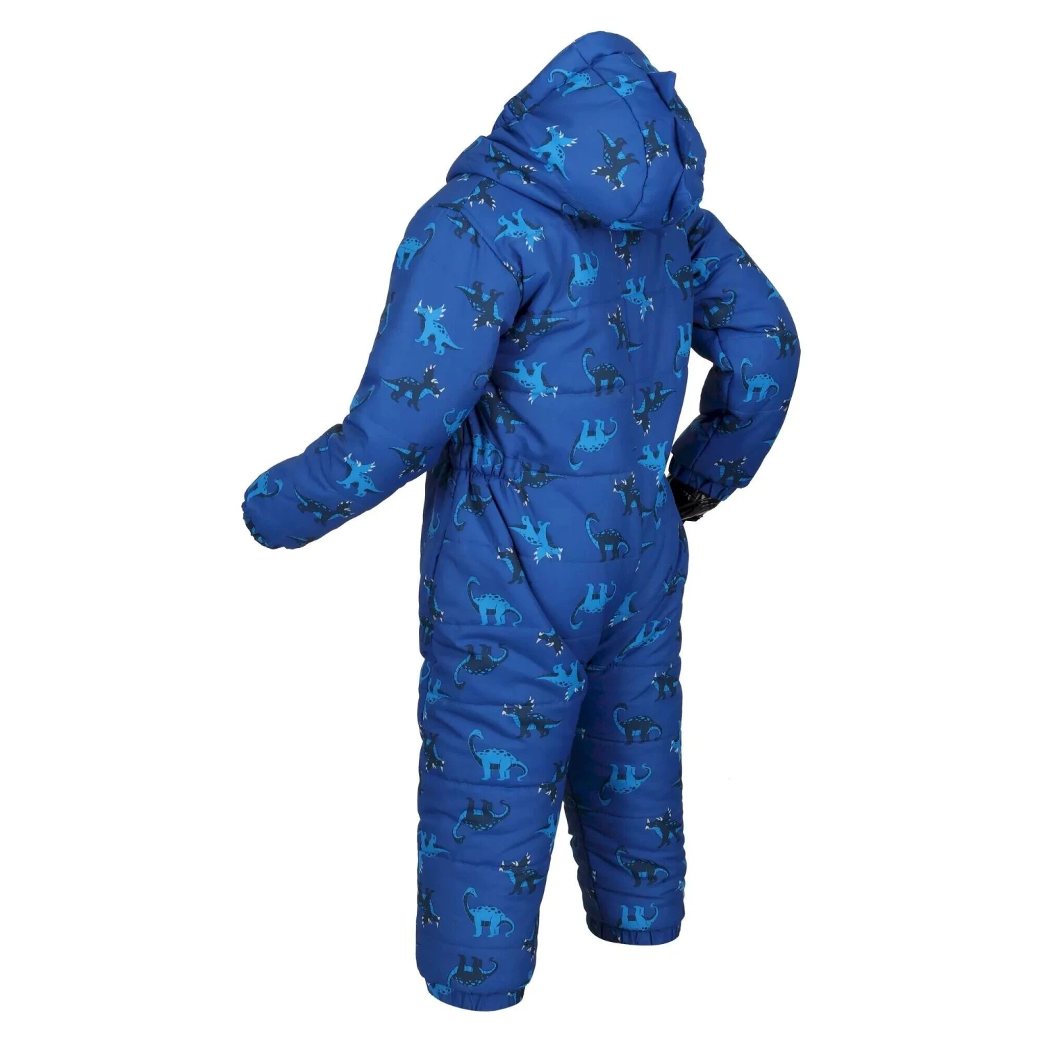 Regatta Childrens/Kids Penrose Dinosaur Puddle Suit (Nautical Blue) 6 Regatta Childrens/Kids Penrose Dinosaur Puddle Suit (Nautical Blue) - Image 4
